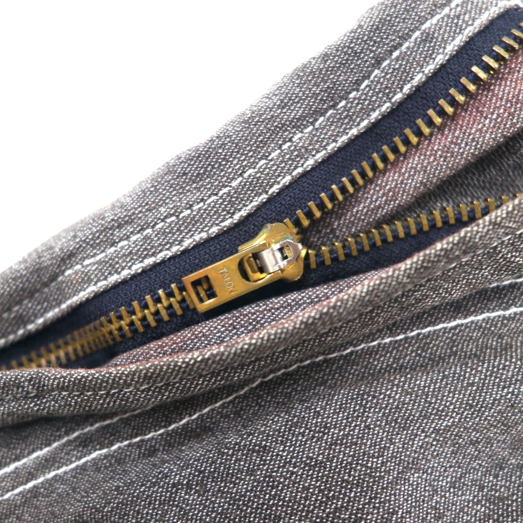 CLASS Pantaloni da imbianchino 30 Chambray Grigio Horikiri Michiyuki Distribuito da BEAMS Fabbricato in Giappone