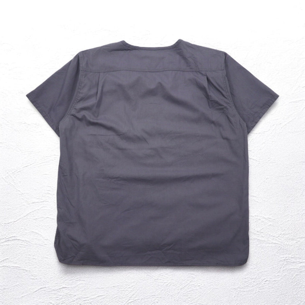 carhartt リップストップ プルオーバー メディカルシャツ ドクターシャツ L グレー 胸ポケット C15108