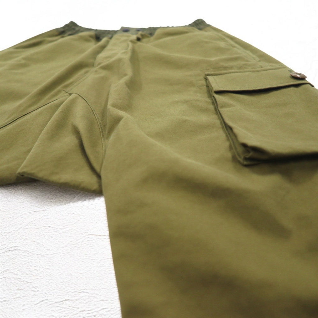 JUNYA WATANABE MAN Pantaloni cargo Sarouel XS Cachi Cotone AD2021 Fabbricati in Giappone