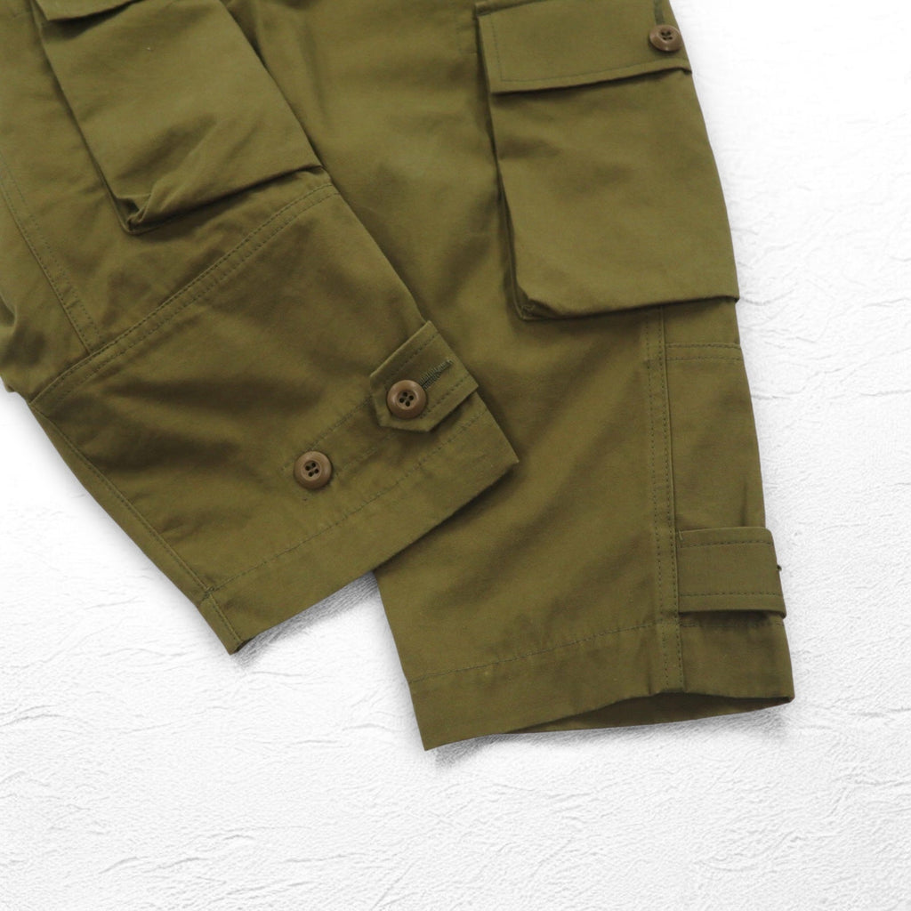 JUNYA WATANABE MAN Pantaloni cargo Sarouel XS Cachi Cotone AD2021 Fabbricati in Giappone