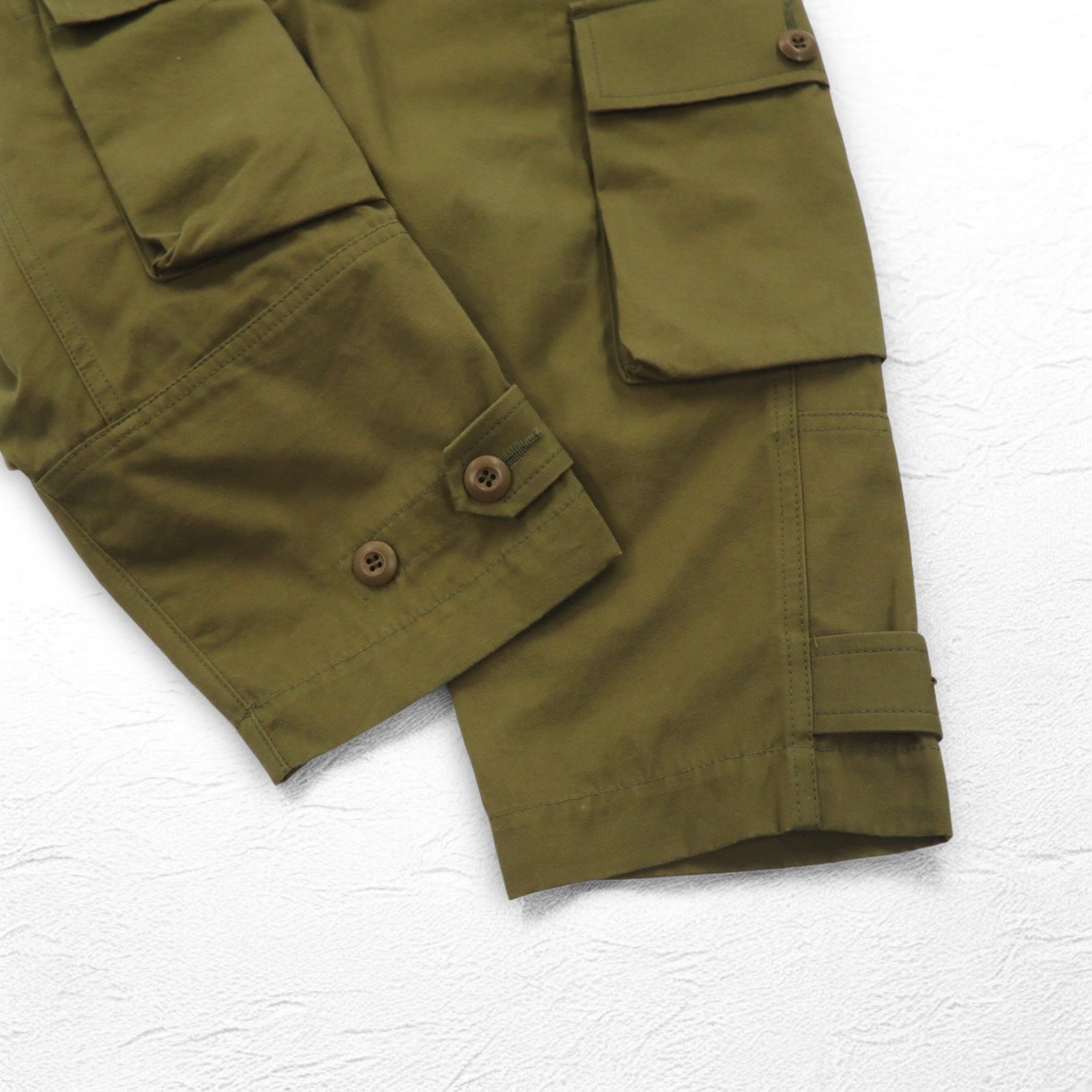 JUNYA WATANABE MAN Pantaloni cargo Sarouel XS Cachi Cotone AD2021 Fabbricati in Giappone
