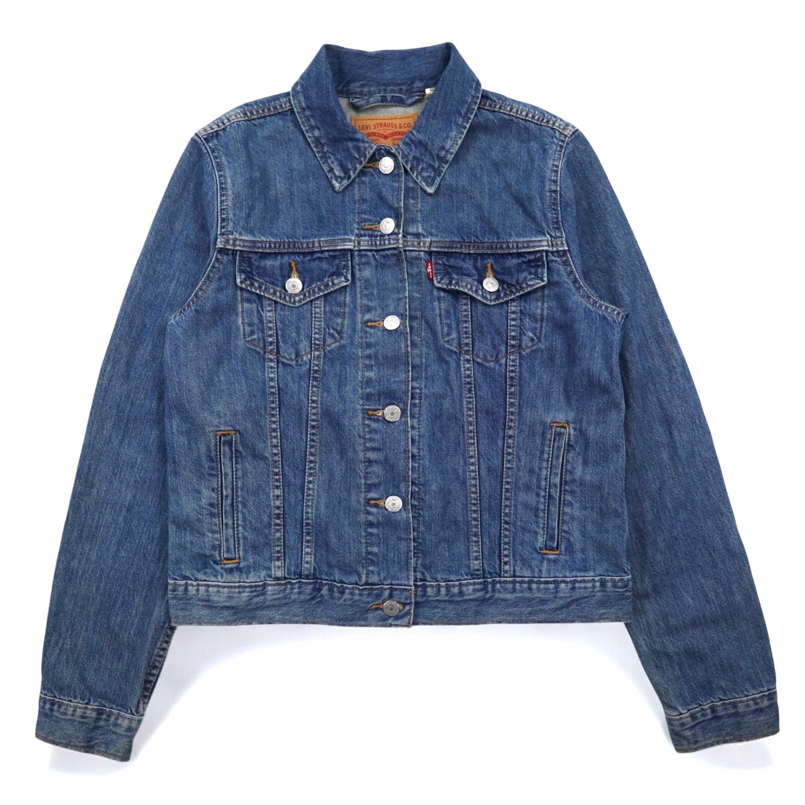 Levi's giacca di jeans 3° tipo Gジャン M blu cotone ORIGINAL TRUCKER JACKET 29945-0031