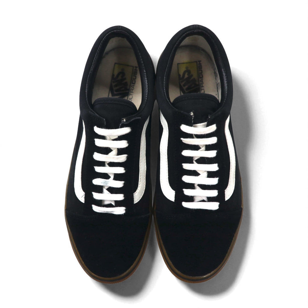 VANS オールドスクール OLD SKOOL DX スエード スニーカー 26.5cm ブラック キャンバス ガムソール V36CL+ 556436-0014