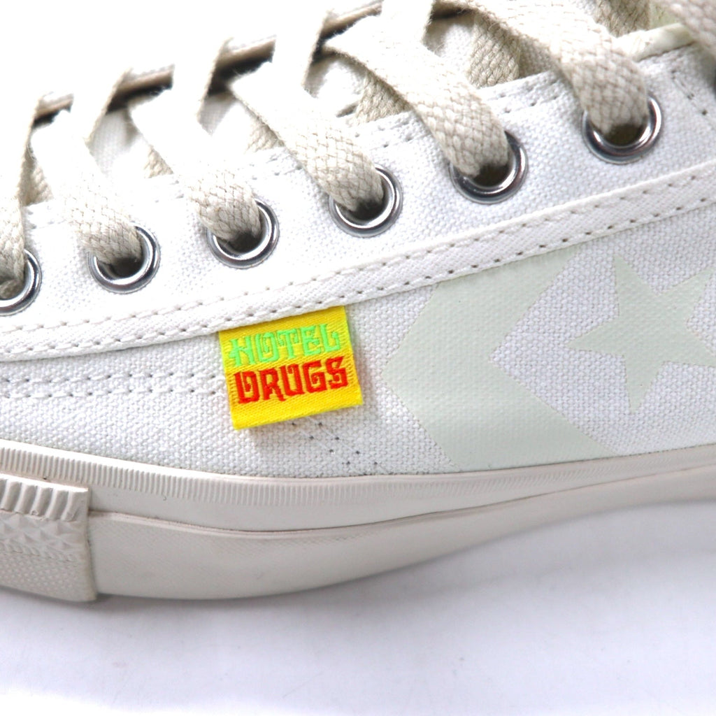 CONVERSE SKATEBOARDING × HOTEL DRUGS Sneakers Breakstar 26.5cm Bianco Tela REACT BREAKSTAR SK OX 1SC988