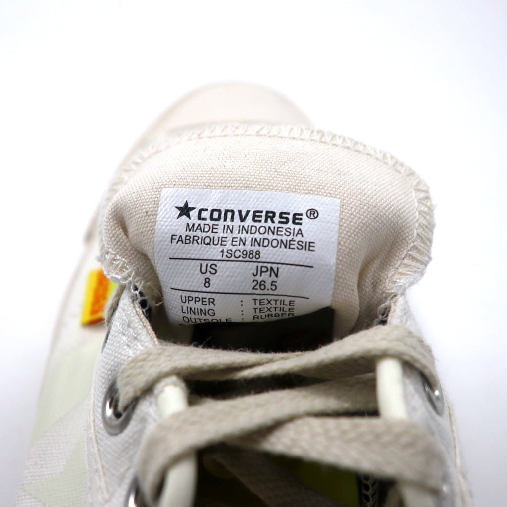 CONVERSE SKATEBOARDING × HOTEL DRUGS Sneakers Breakstar 26.5cm Bianco Tela REACT BREAKSTAR SK OX 1SC988