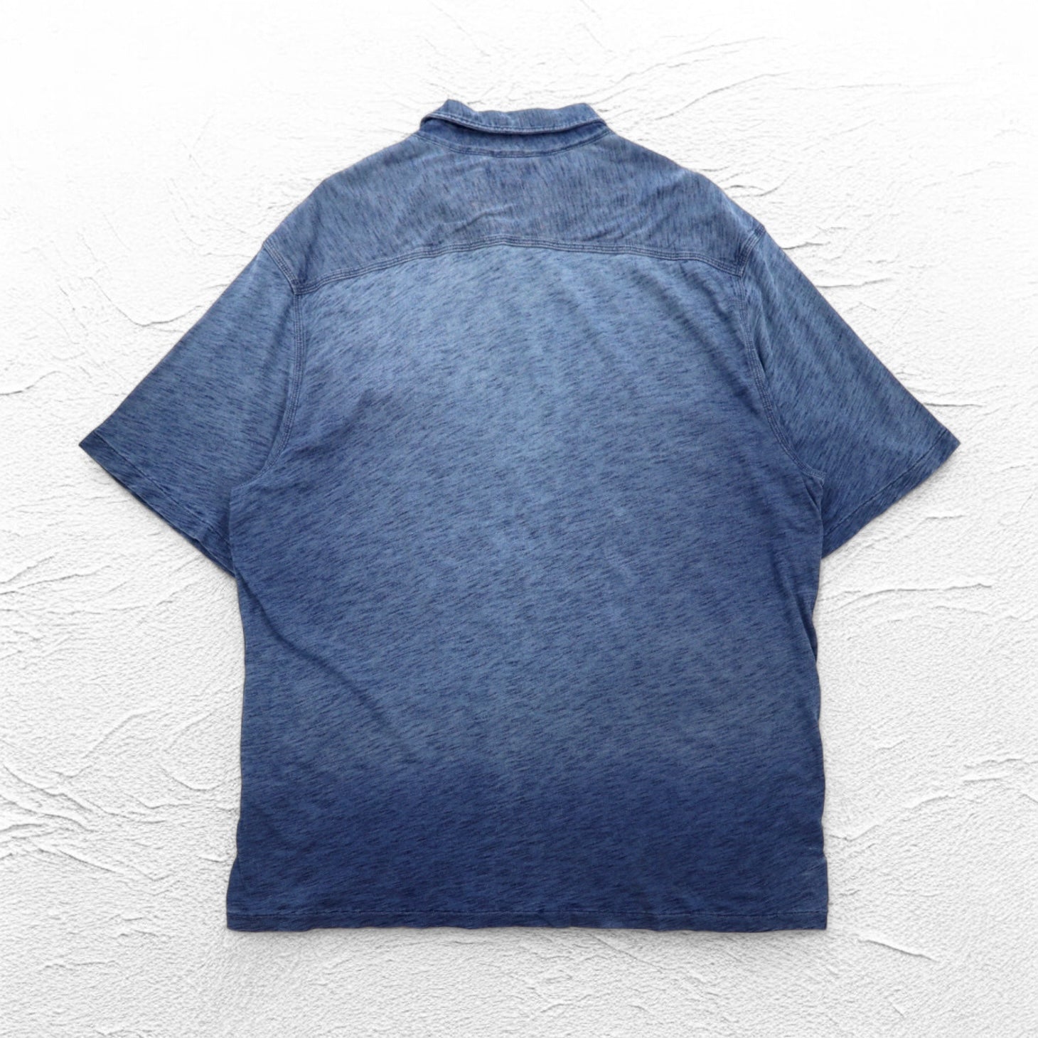 Polo by Ralph Lauren インディゴ ポロシャツ 2XLT ブルー 胸ポケット コンチョボタン