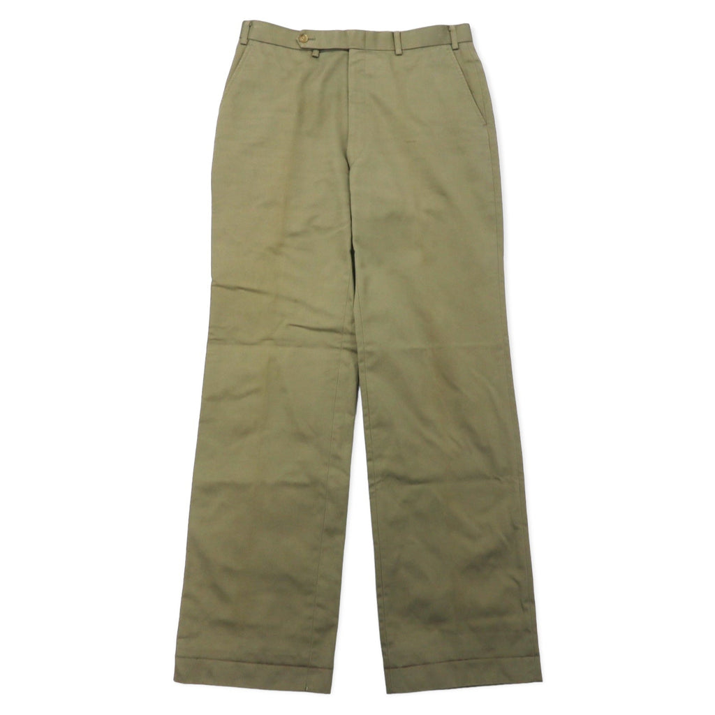 Burberrys - Pantaloni chino in twill di cotone, taglia 85, colore beige, made in Japan