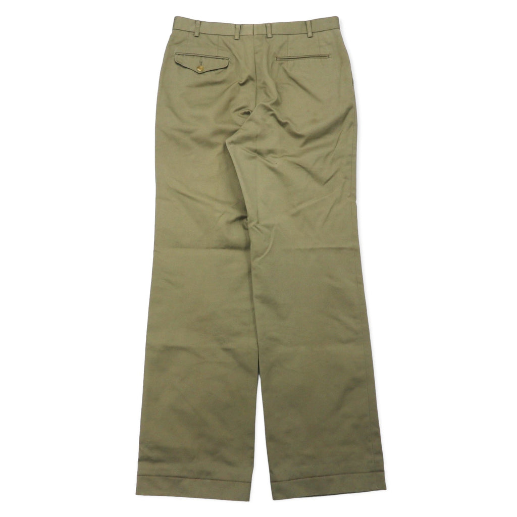 Burberrys - Pantaloni chino in twill di cotone, taglia 85, colore beige, made in Japan