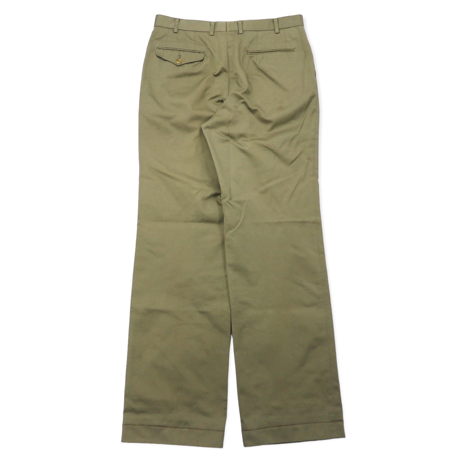 Burberrys - Pantaloni chino in twill di cotone, taglia 85, colore beige, made in Japan