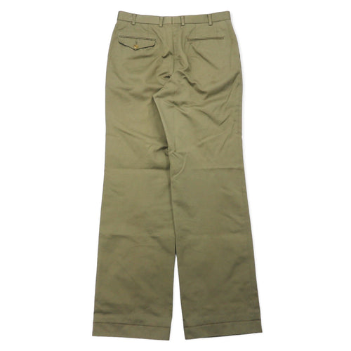 Burberrys - Pantaloni chino in twill di cotone, taglia 85, colore beige, made in Japan