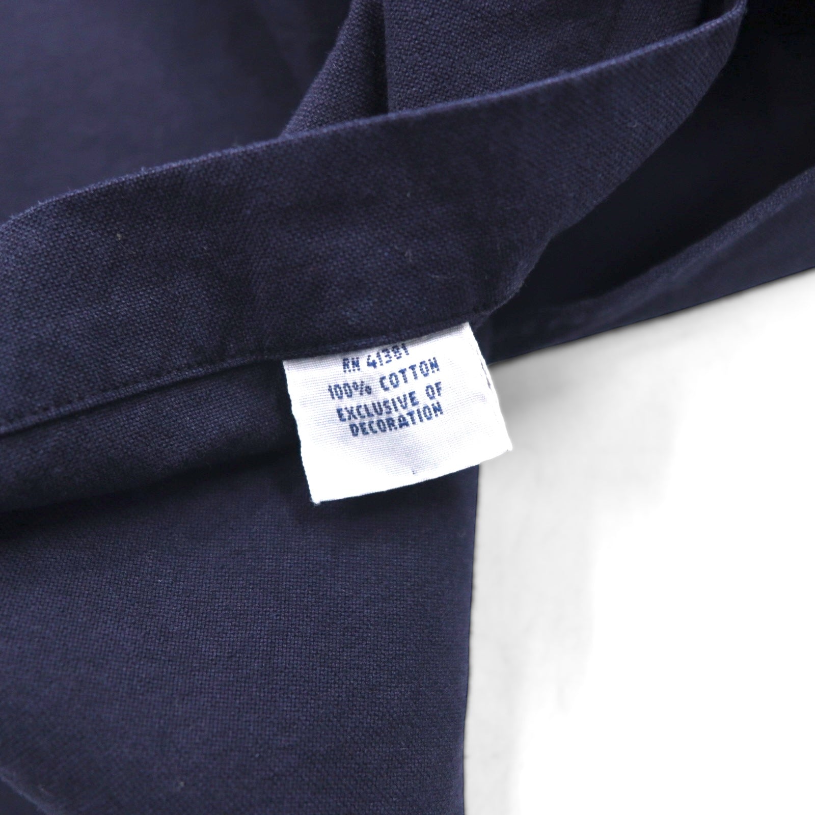 Ralph Lauren ボタンダウン シャツ XL ネイビー コットン スモールポニー刺繡