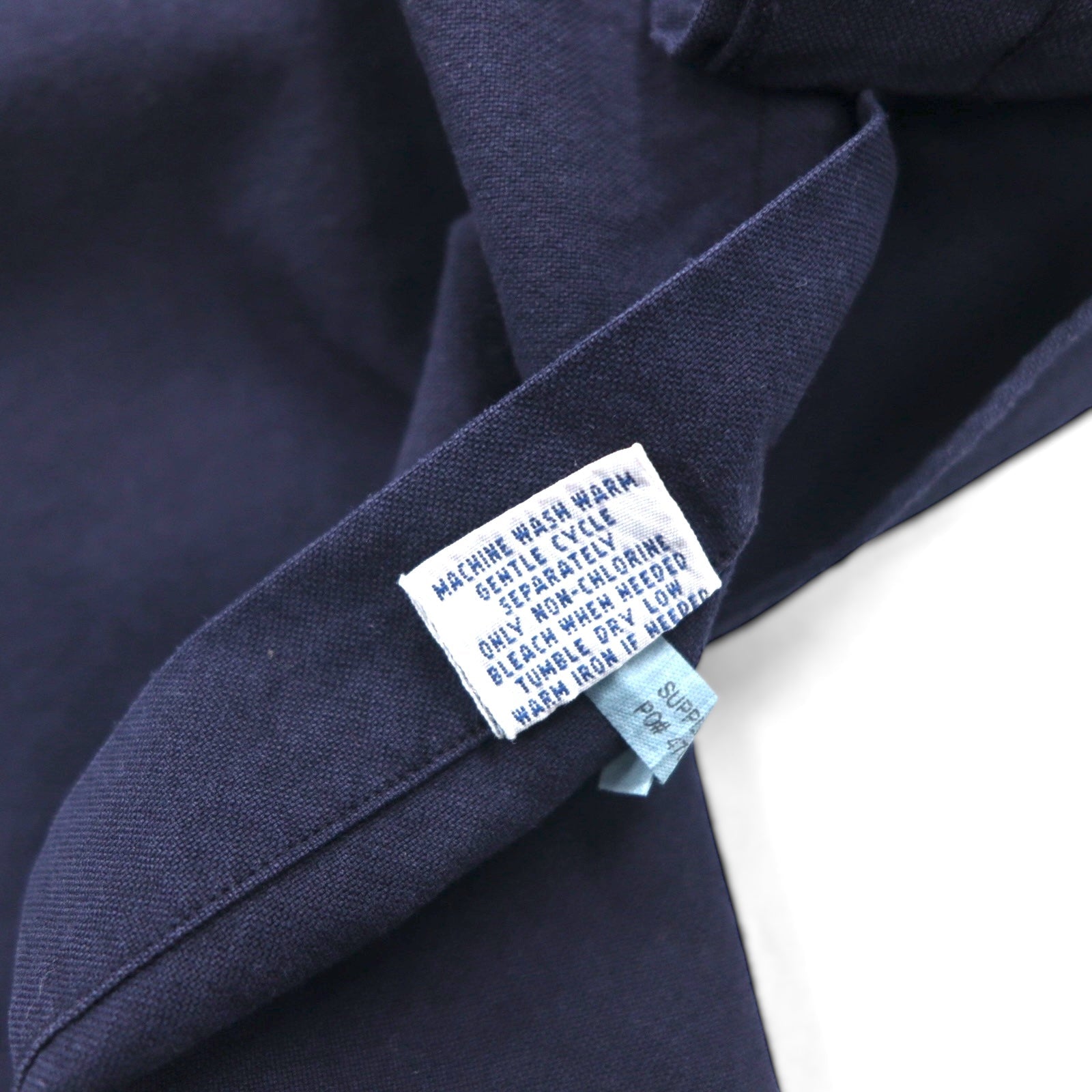 Ralph Lauren ボタンダウン シャツ XL ネイビー コットン スモールポニー刺繡
