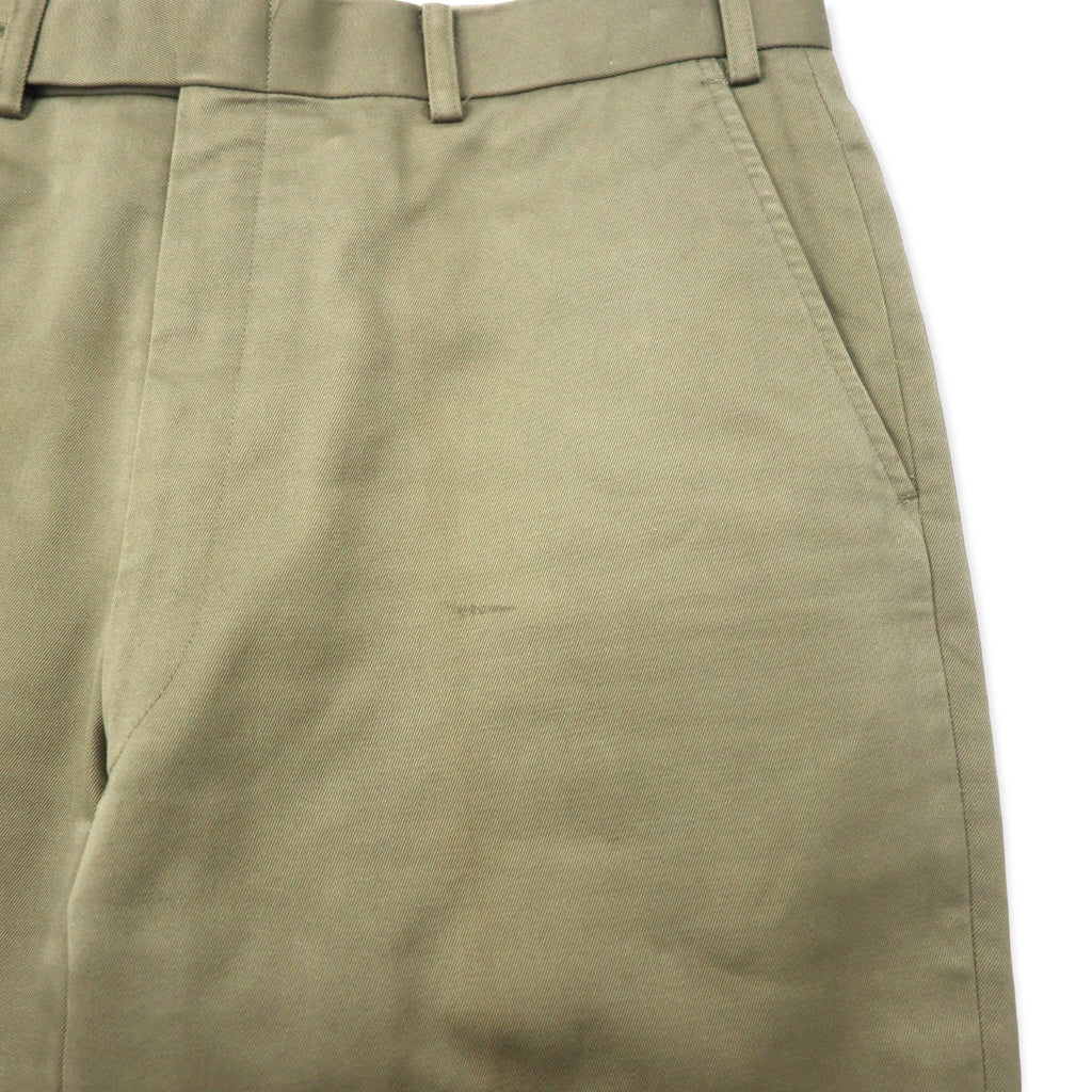Burberrys - Pantaloni chino in twill di cotone, taglia 85, colore beige, made in Japan