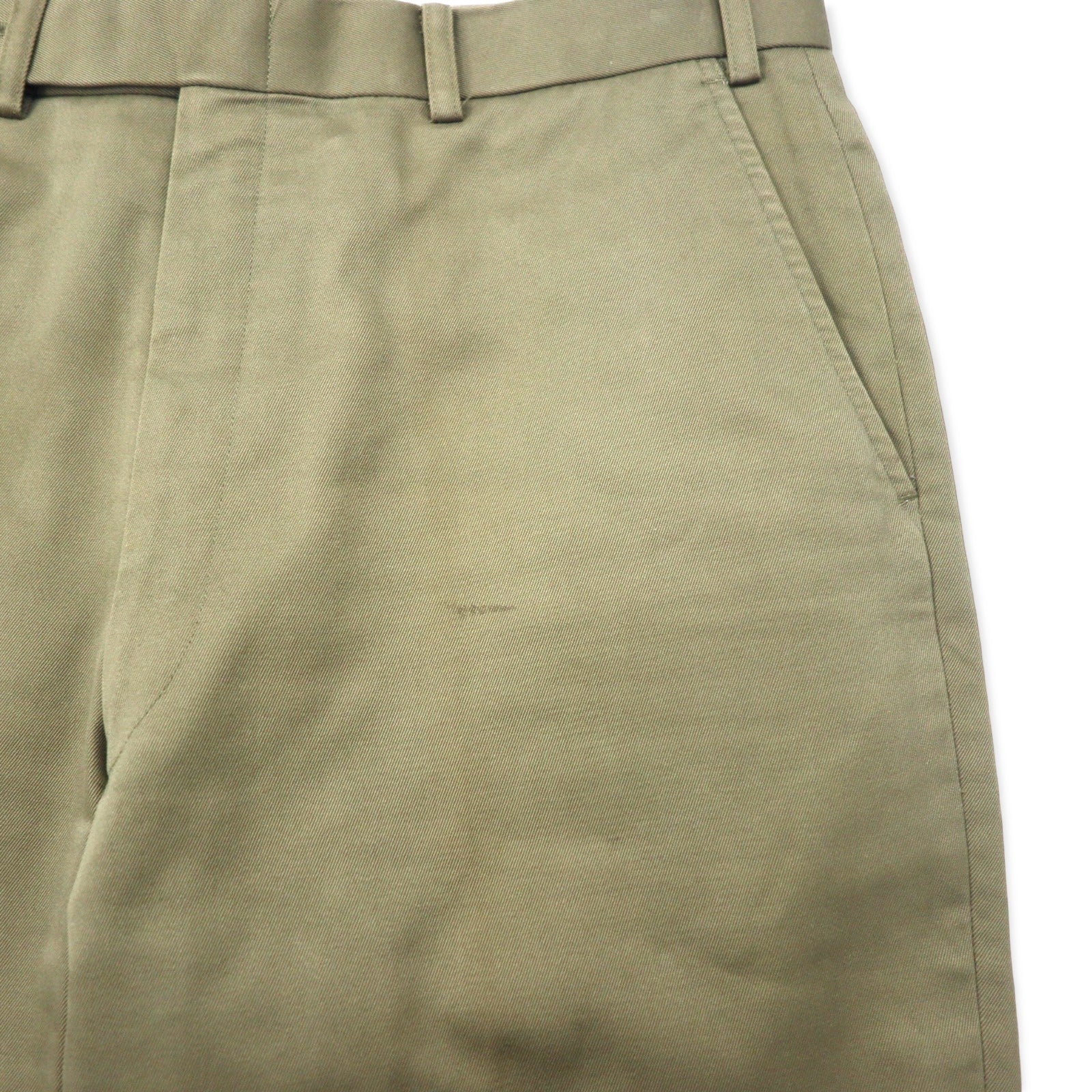Burberrys - Pantaloni chino in twill di cotone, taglia 85, colore beige, made in Japan