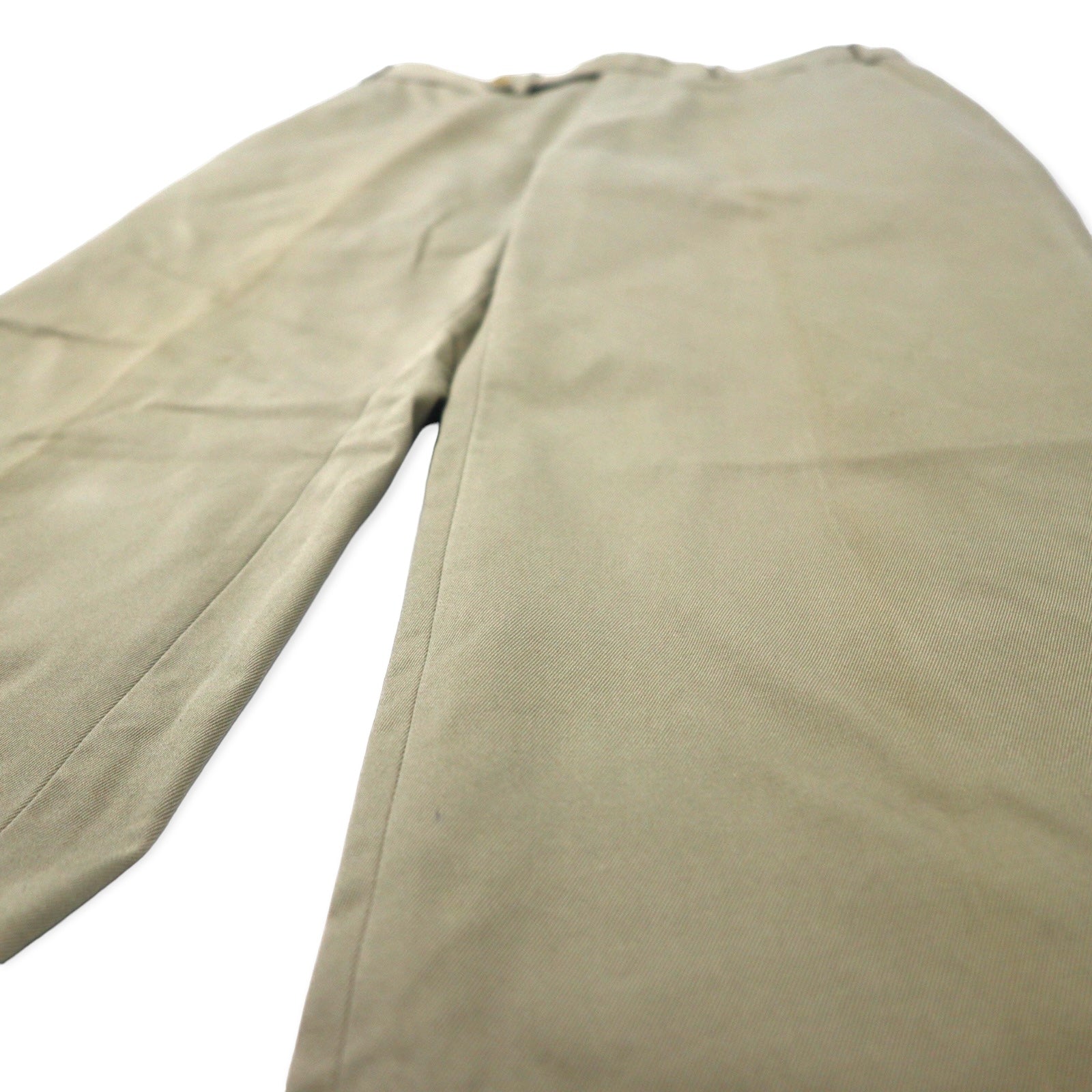 Burberrys - Pantaloni chino in twill di cotone, taglia 85, colore beige, made in Japan