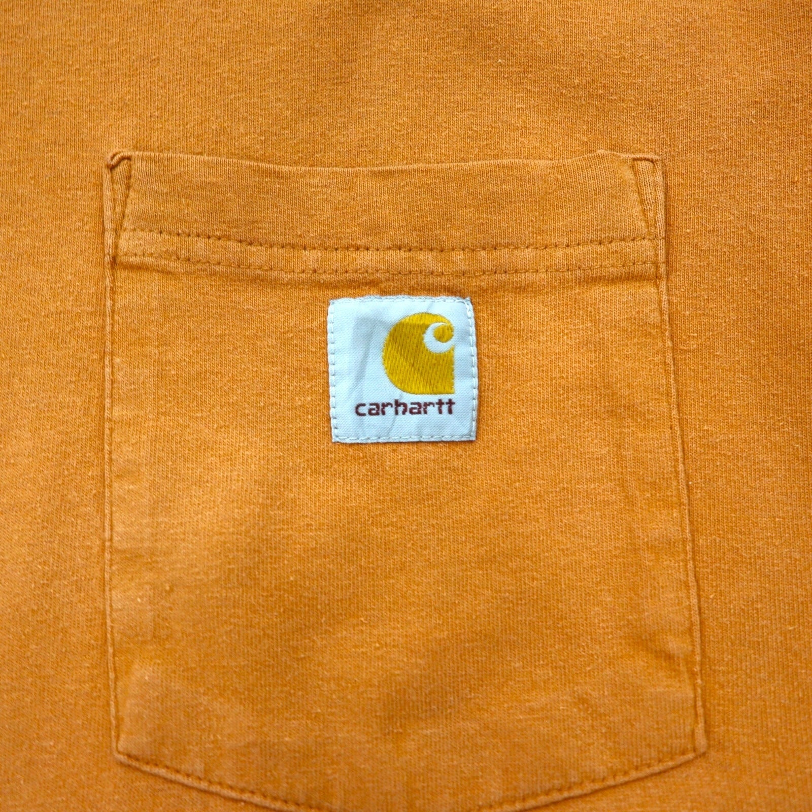 Carhartt T-shirt con taschino XL arancione cotone Honduras