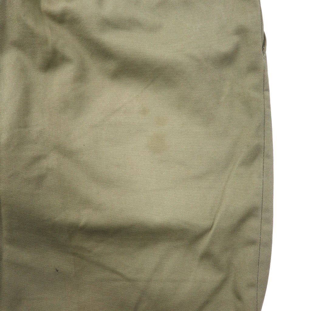 Burberrys - Pantaloni chino in twill di cotone, taglia 85, colore beige, made in Japan