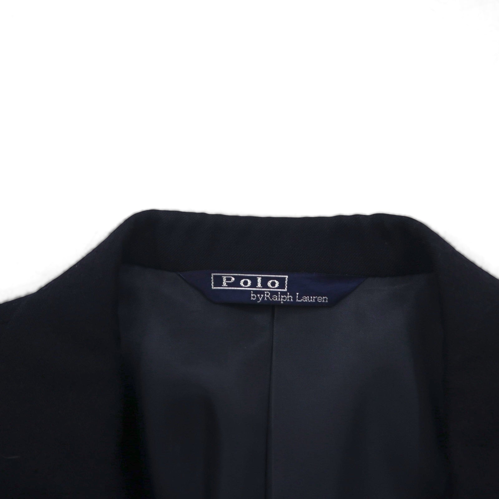 Polo Ralph Lauren 90年代 2B ブレザー 紺ブレ テーラードジャケット L ネイビー ウール 金ボタン