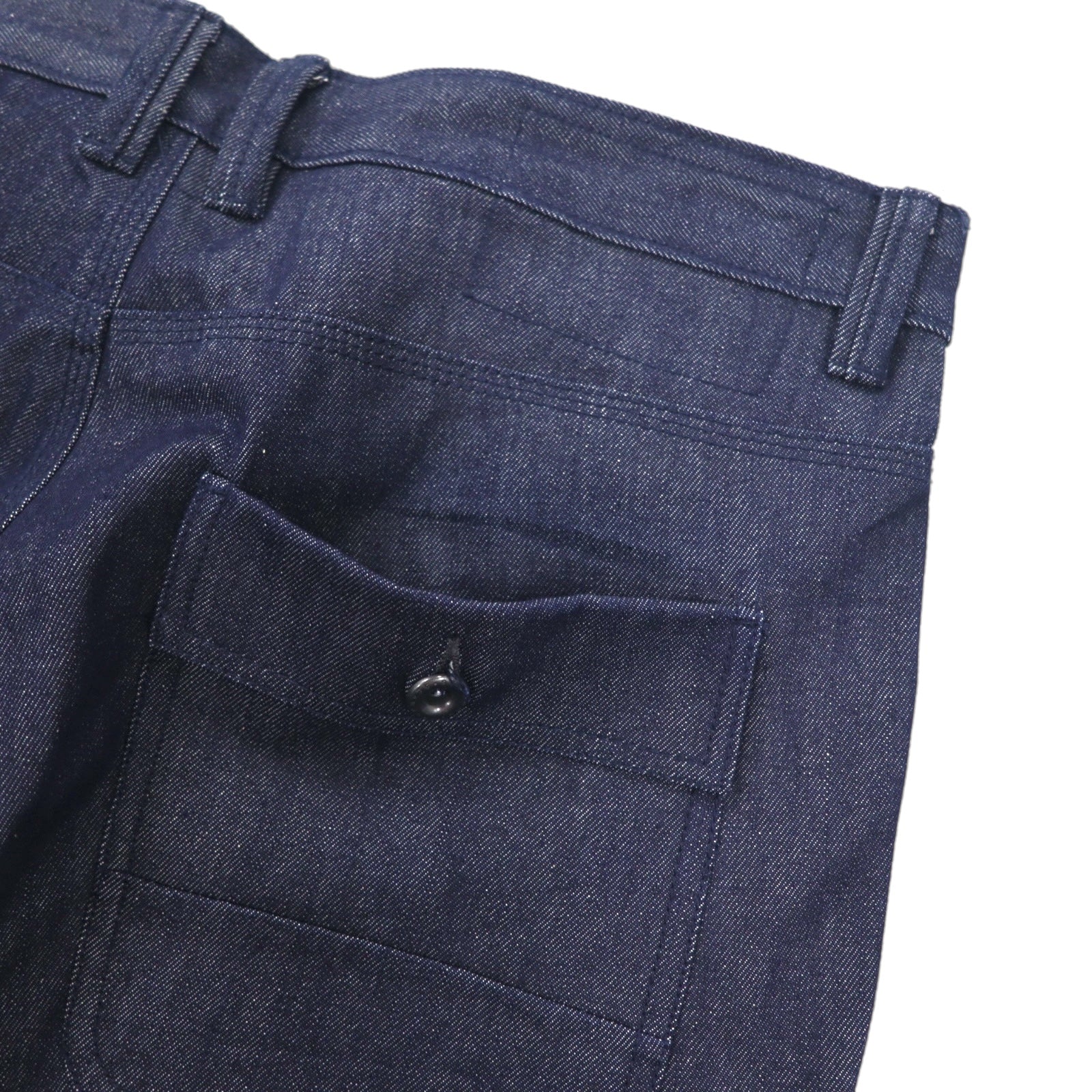SEAN JOHN Jeans in denim rigido a gamba affusolata vestibilità rilassata L Dark Indigo HAMILTON TAPERED Nuovo con etichette