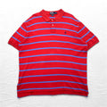 Polo by Ralph Lauren Polo a righe XXL Rosa Cotone Ricamo piccolo pony Made in Sri Lanka