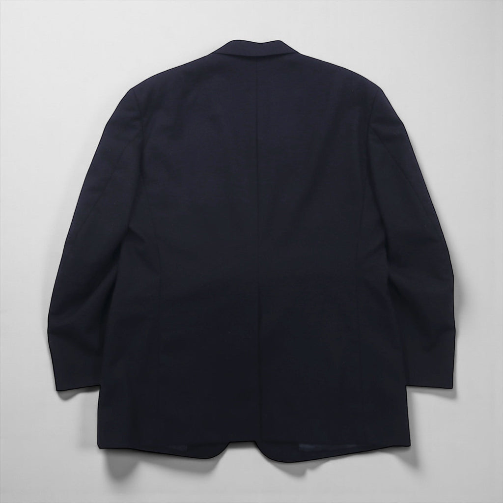Polo Ralph Lauren 90年代 2B ブレザー 紺ブレ テーラードジャケット L ネイビー ウール 金ボタン