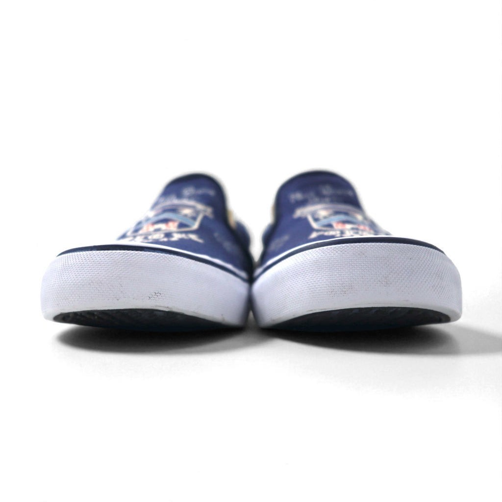 POLO RALPH LAUREN Slip-on sneakers THOMPSON III-NE 27cm Navy Canvas Embroidered Emblem