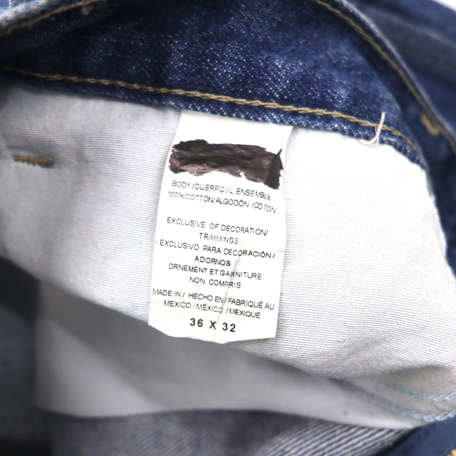 Dickies ペインター デニムパンツ ジーンズ L インディゴ 5ポケット ジップフライ