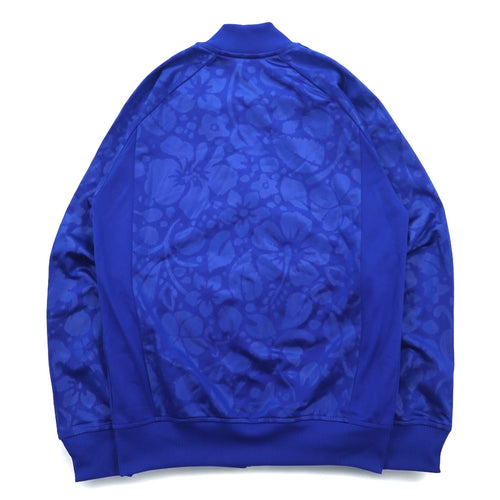 Giacca sportiva adidas Originals tipo ATP, taglia S, blu, fantasia hawaiana Superstar, con logo Trifoglio, 3 strisce, Z47787