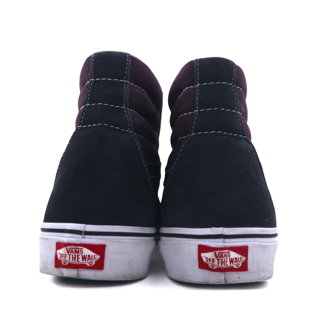 VANS Sk8-Hi sneaker 30cm viola pelle scamosciata tela VN0A5JMJHAF