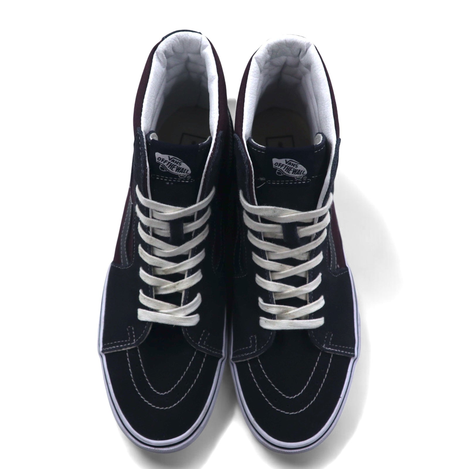 VANS Sk8-Hi sneaker 30cm viola pelle scamosciata tela VN0A5JMJHAF