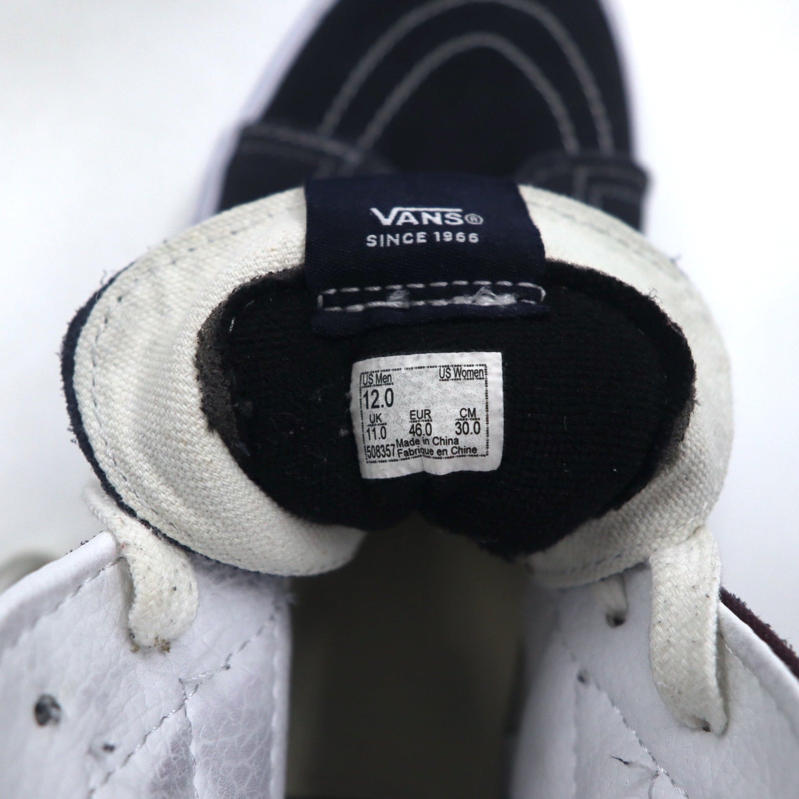 VANS Sk8-Hi sneaker 30cm viola pelle scamosciata tela VN0A5JMJHAF