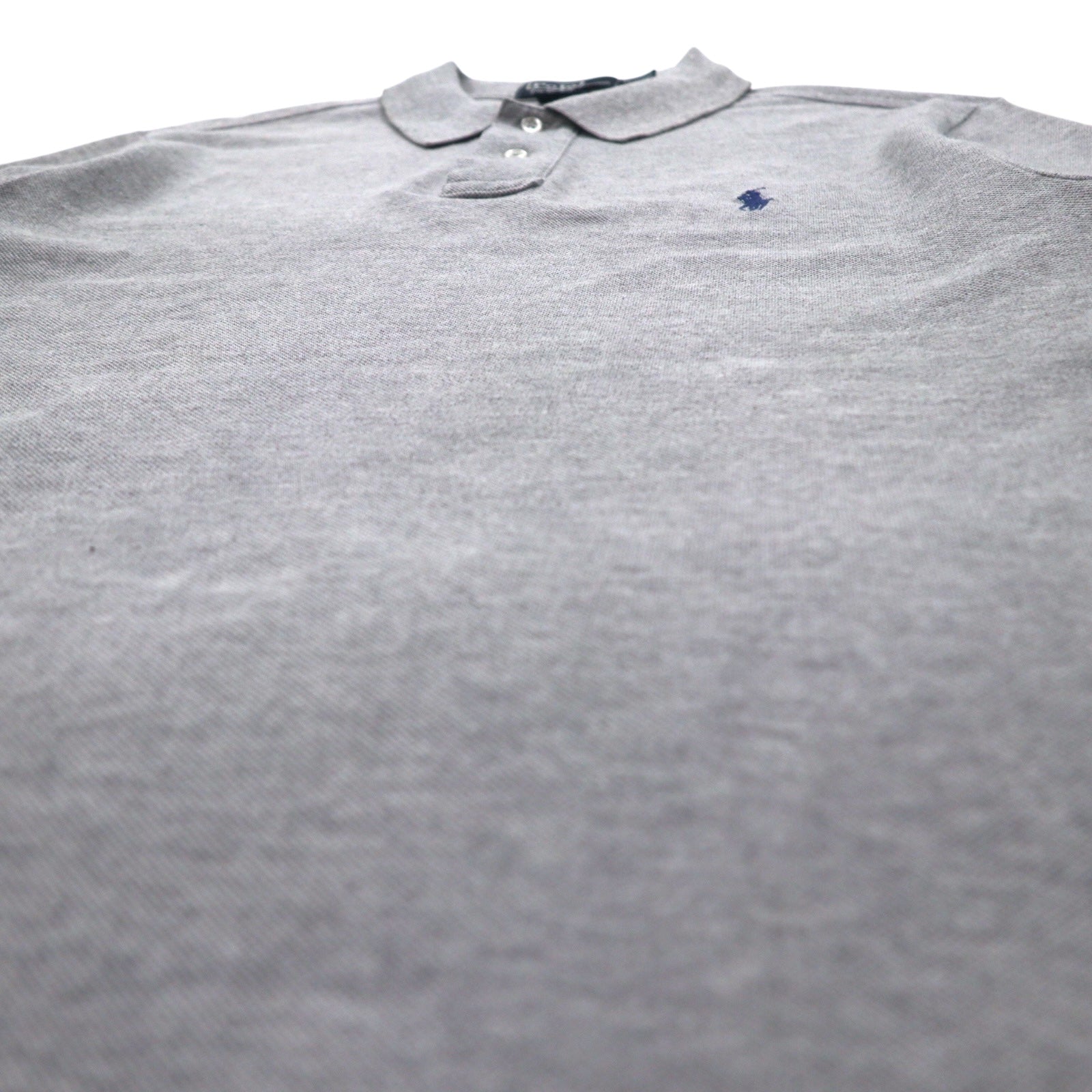 Polo by Ralph Lauren Polo XL Grigio Cotone Piquet con Ricamo Piccolo Pony