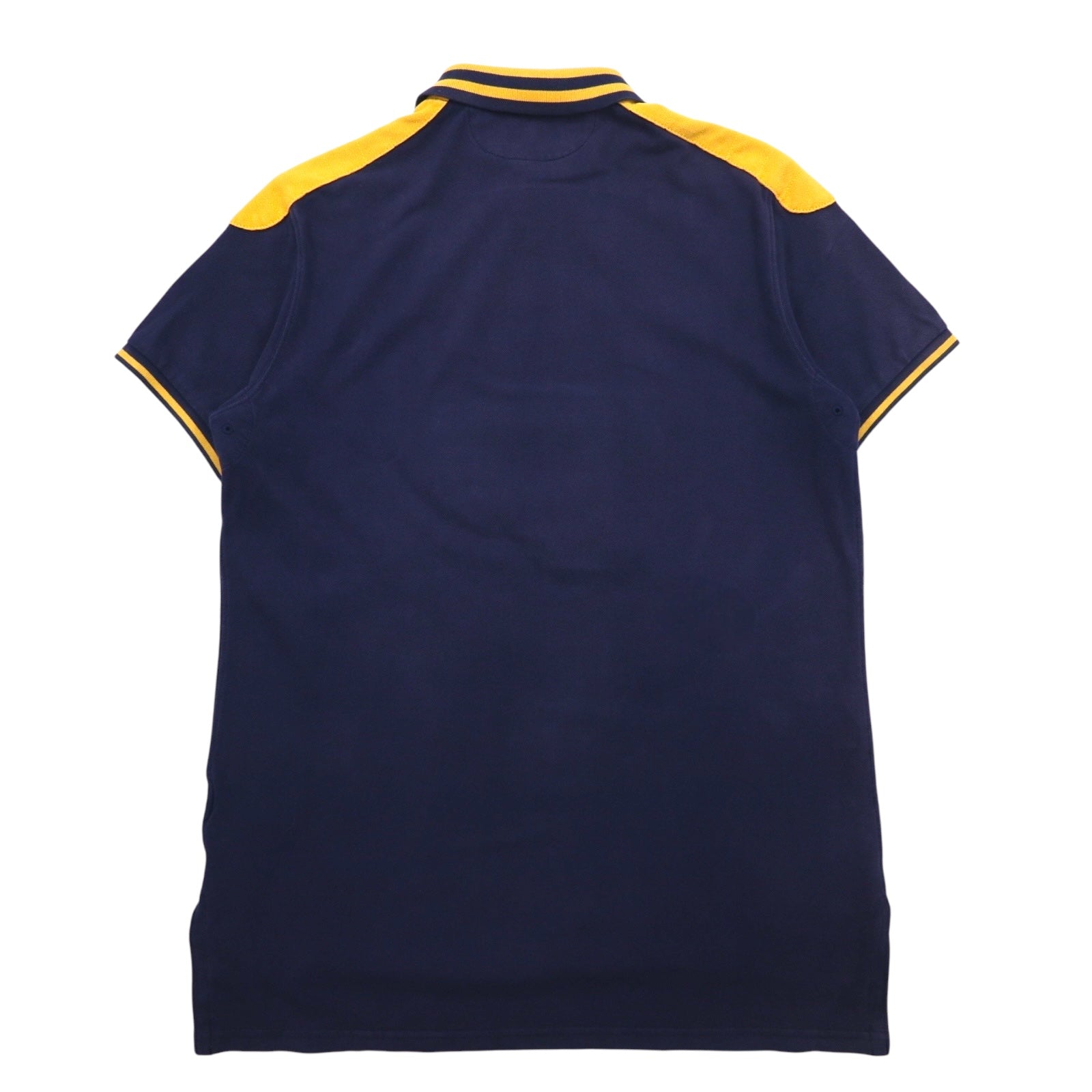 POLO RALPH LAUREN Polo L blu navy cotone piqué toppa numerazione
