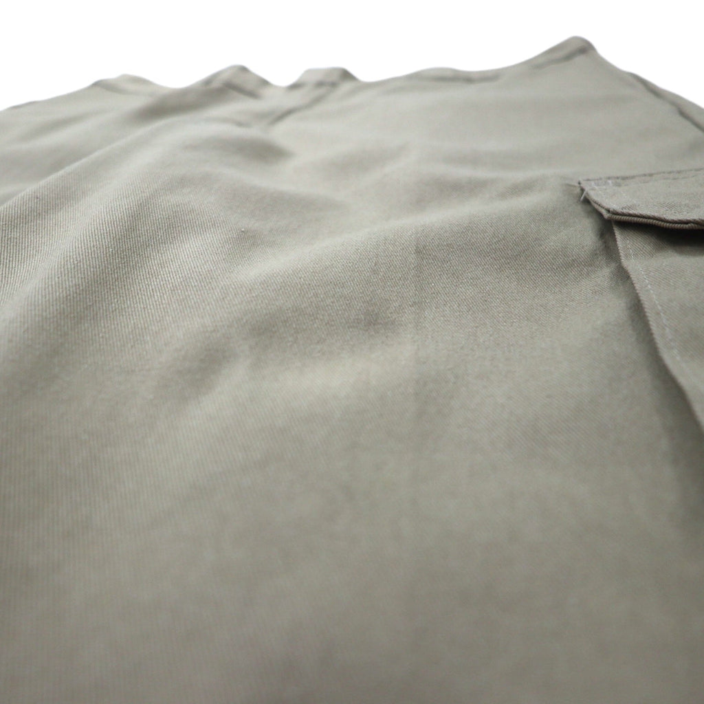 Dickies ルーズフィット Loose Fit バギー ショート カーゴパンツ ハーフパンツ XL ベージュ ポリエステル コットン 膝下丈