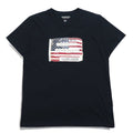 DENIM & SUPPLY RALPH LAUREN T-shirt con logo bandiera americana L Nero Cotone