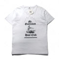 Mr. GENTLEMAN Tシャツ M ホワイト コットン HUNTING MOUNTAIN TEE 未使用品
