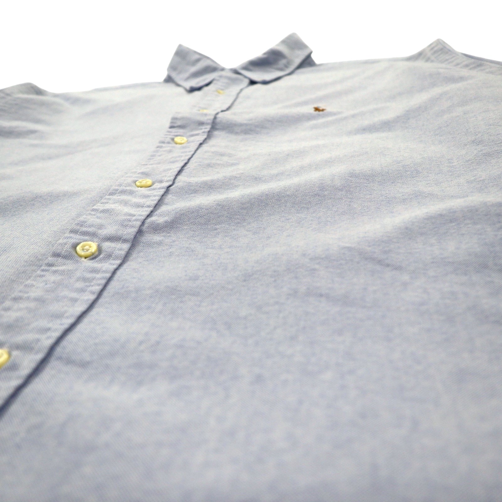 Ralph Lauren anni '90 camicia Oxford button-down XL blu cotone CLASSIC FIT piccolo pony ricamato