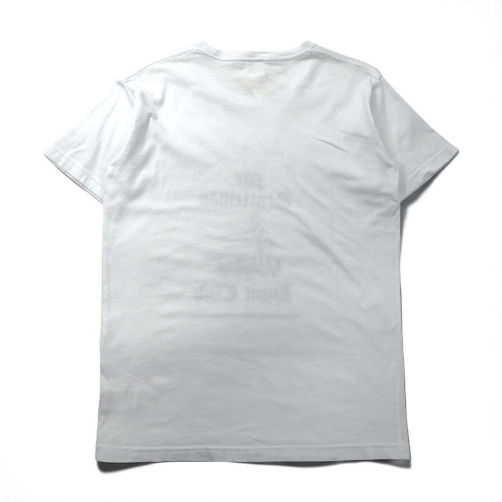 Mr. GENTLEMAN Tシャツ M ホワイト コットン HUNTING MOUNTAIN TEE 未使用品
