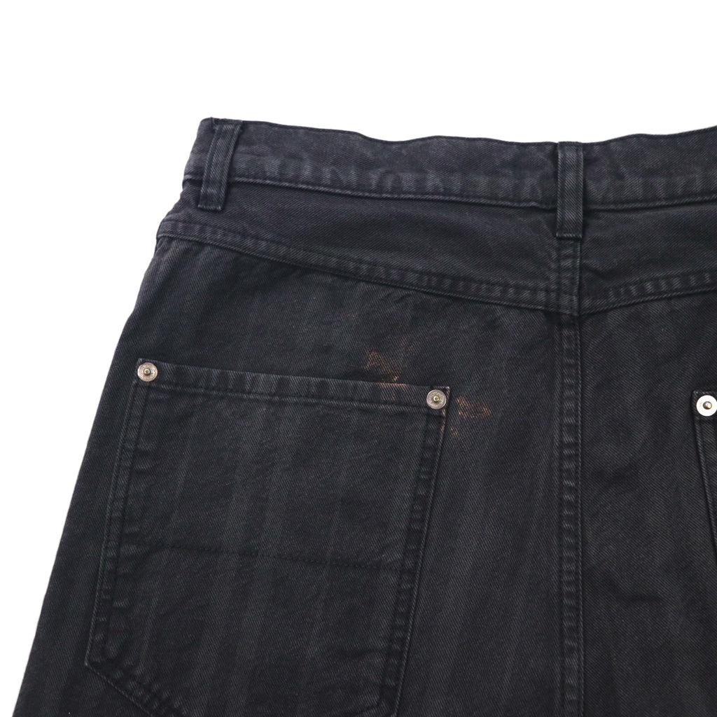 Vivienne Westwood MAN Pantaloni Sarouel in denim M Neri Jeans Cotone a righe