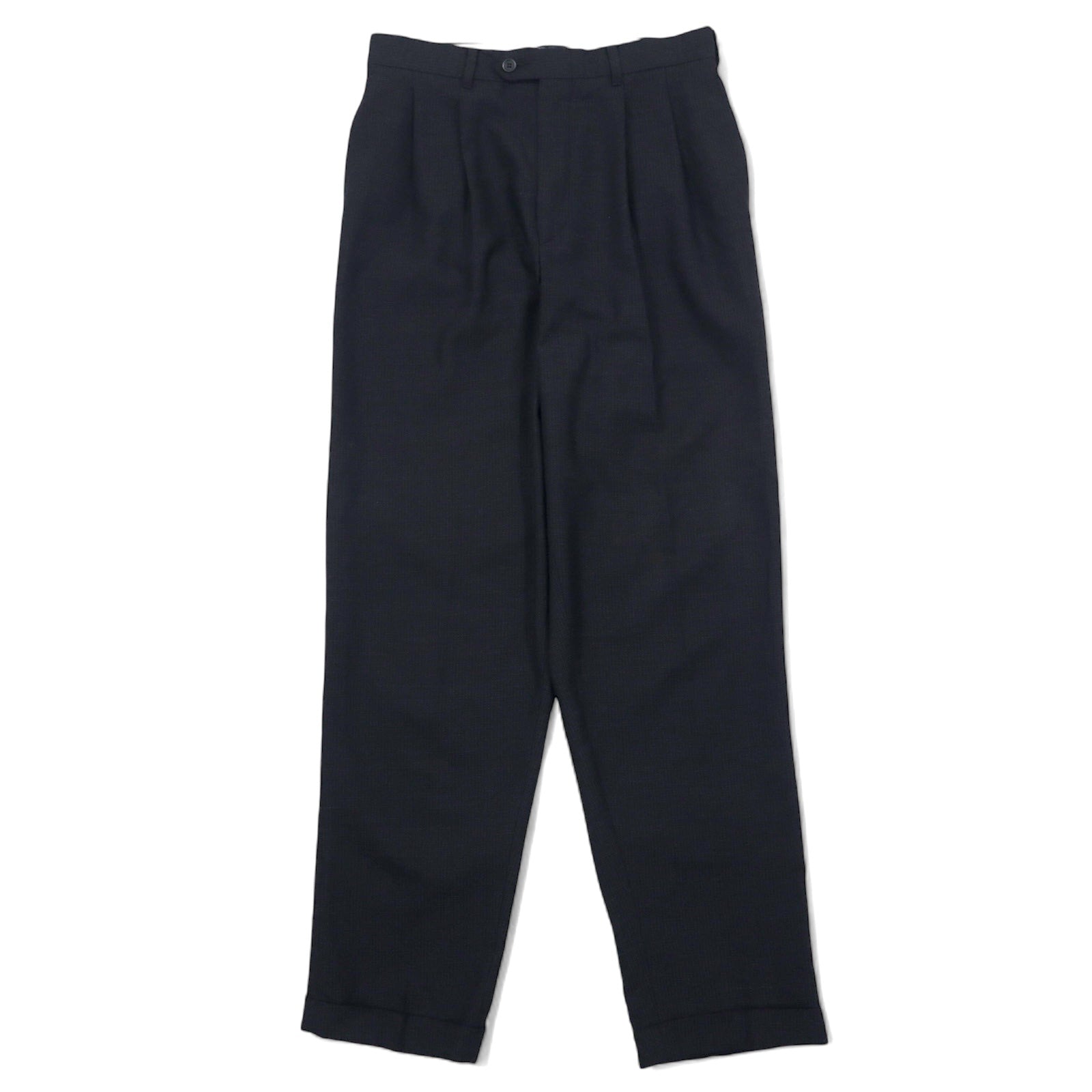 Pantaloni a pieghe GEOFFREY BEENE anni '90, Made in USA, taglia 30, grigi, poliestere