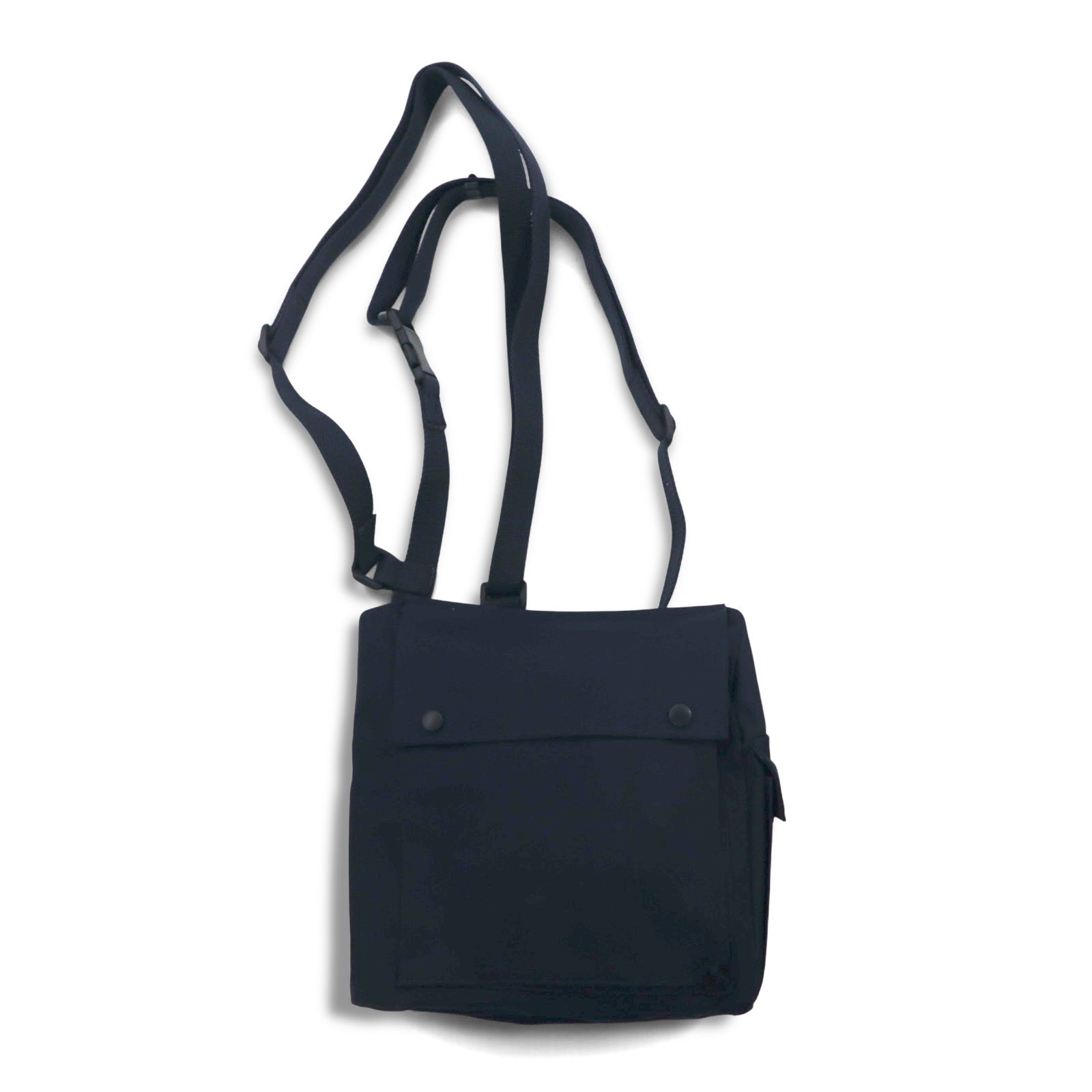 Dutch Army Esercito Olandese Borsa a Tracolla Roll-Top Blu Scuro Canvas Deadstock Nuova