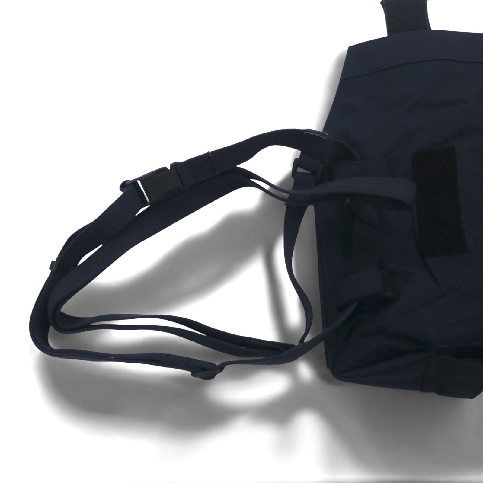 Dutch Army Esercito Olandese Borsa a Tracolla Roll-Top Blu Scuro Canvas Deadstock Nuova
