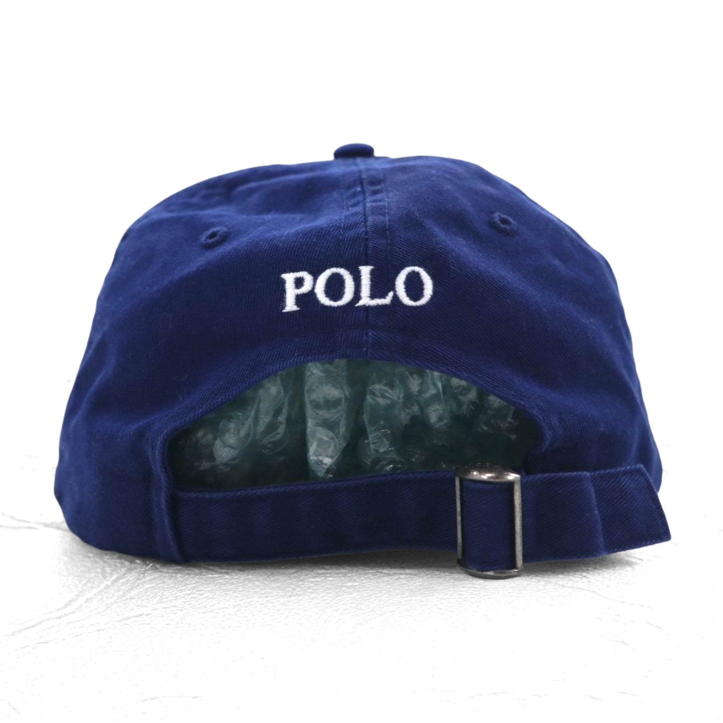 POLO RALPH LAUREN Big Pony - Berretto a 6 pannelli, taglia unica, con cinghia, blu navy, cotone