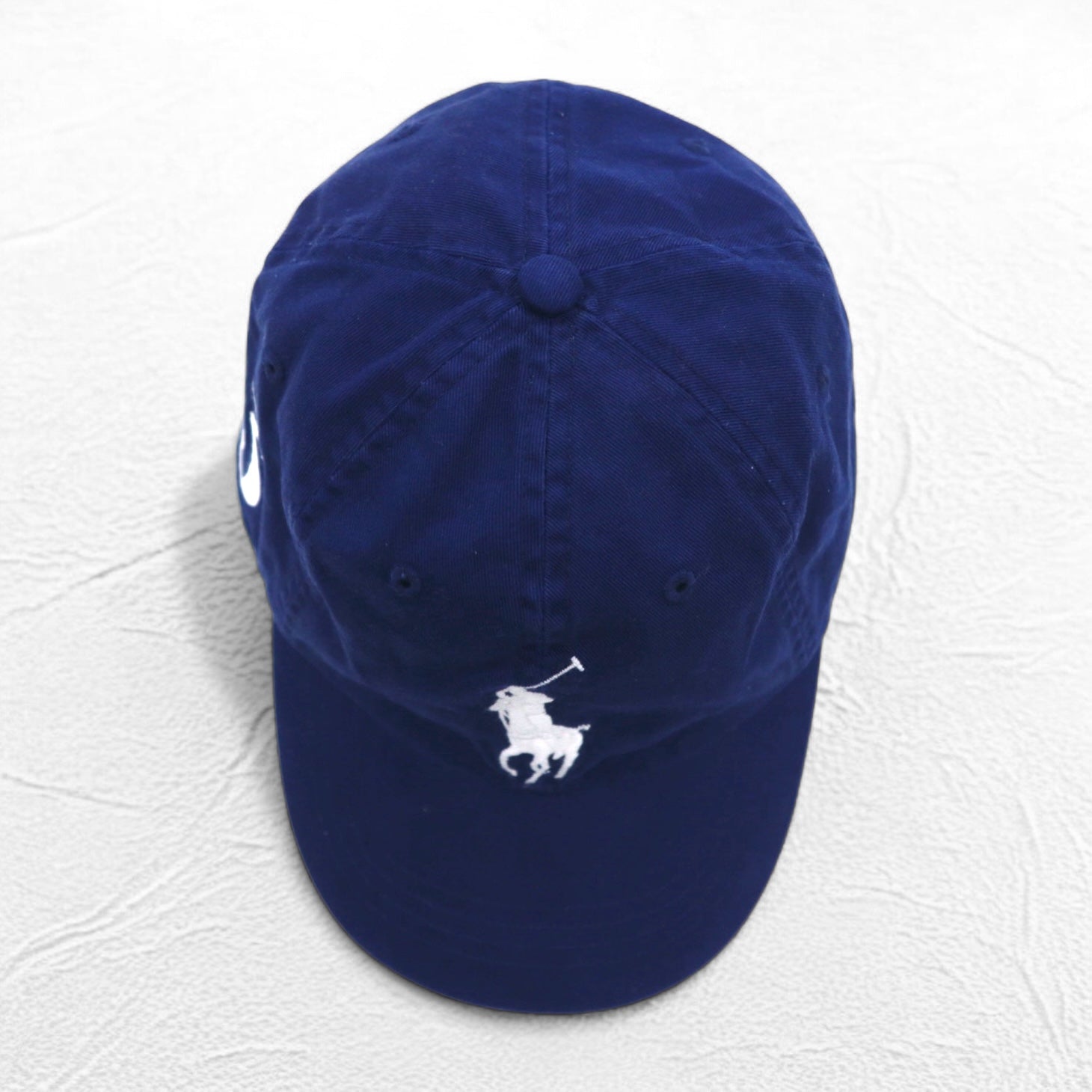 POLO RALPH LAUREN Big Pony - Berretto a 6 pannelli, taglia unica, con cinghia, blu navy, cotone