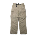 THE NORTH FACE Outdoor 2WAY Pantaloni Cargo Convertibili Pantaloncini M Beige Nylon Taglia USA AJFB