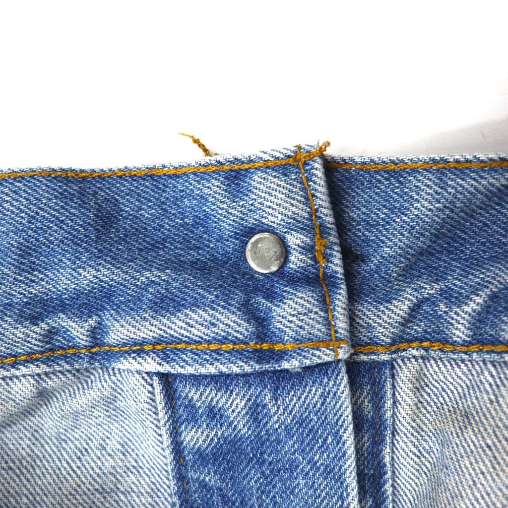 Giacca jeans Levi's anni '80 USA, blu, cotone, taglia XL, bottone 527, modello 70506 0214