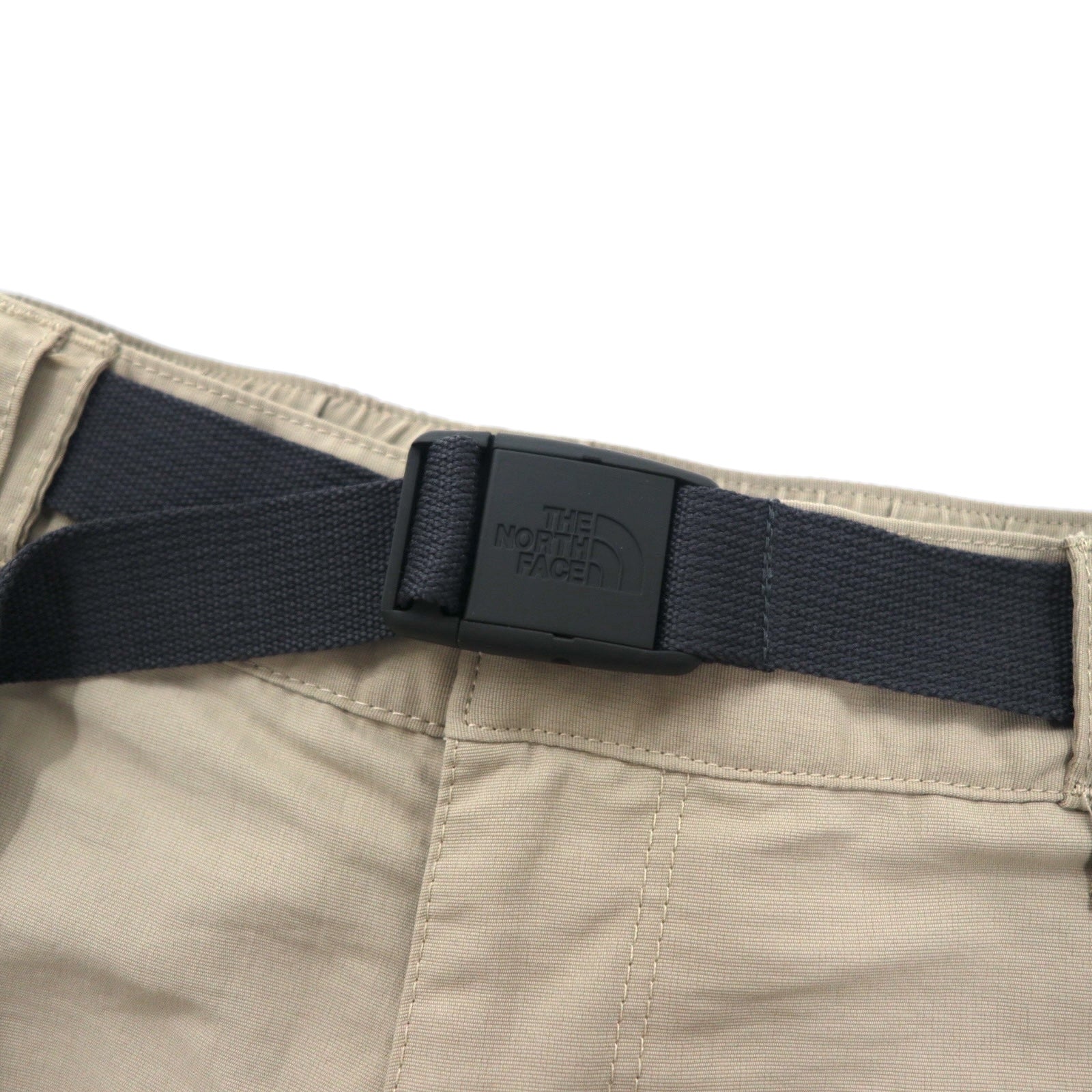 THE NORTH FACE Outdoor 2WAY Pantaloni Cargo Convertibili Pantaloncini M Beige Nylon Taglia USA AJFB