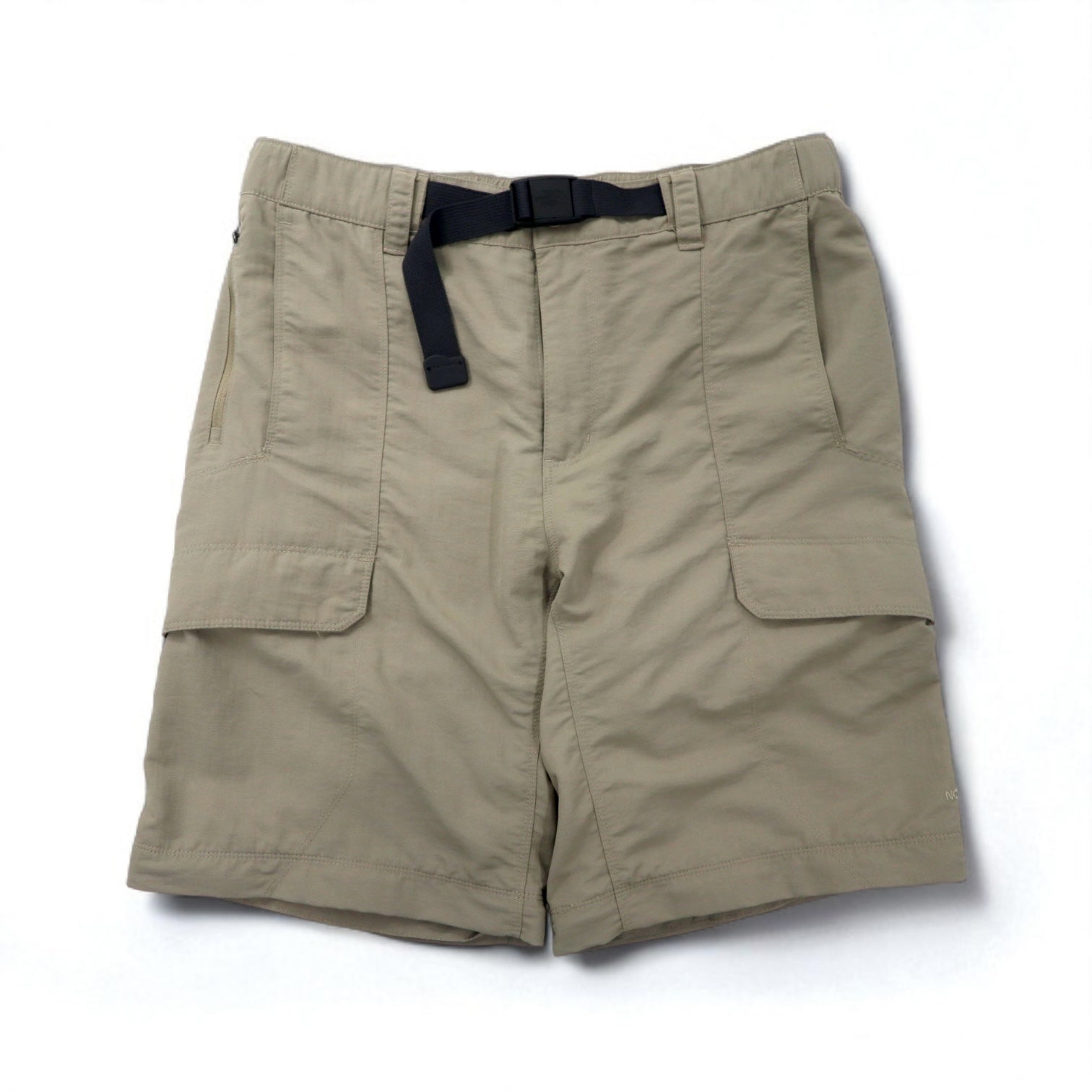 THE NORTH FACE Outdoor 2WAY Pantaloni Cargo Convertibili Pantaloncini M Beige Nylon Taglia USA AJFB