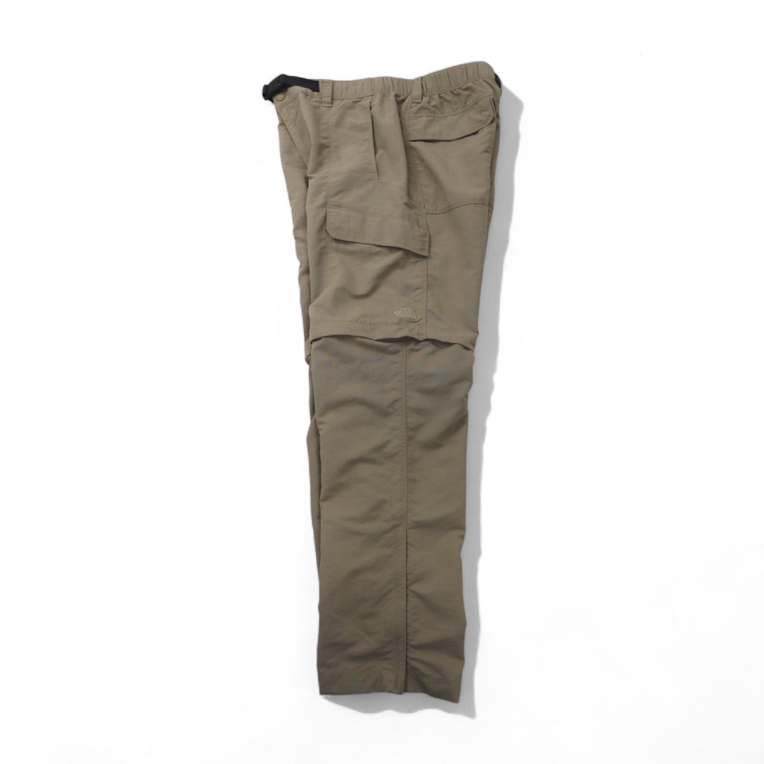 THE NORTH FACE Outdoor 2WAY Pantaloni Cargo Convertibili Pantaloncini M Beige Nylon Taglia USA AJFB