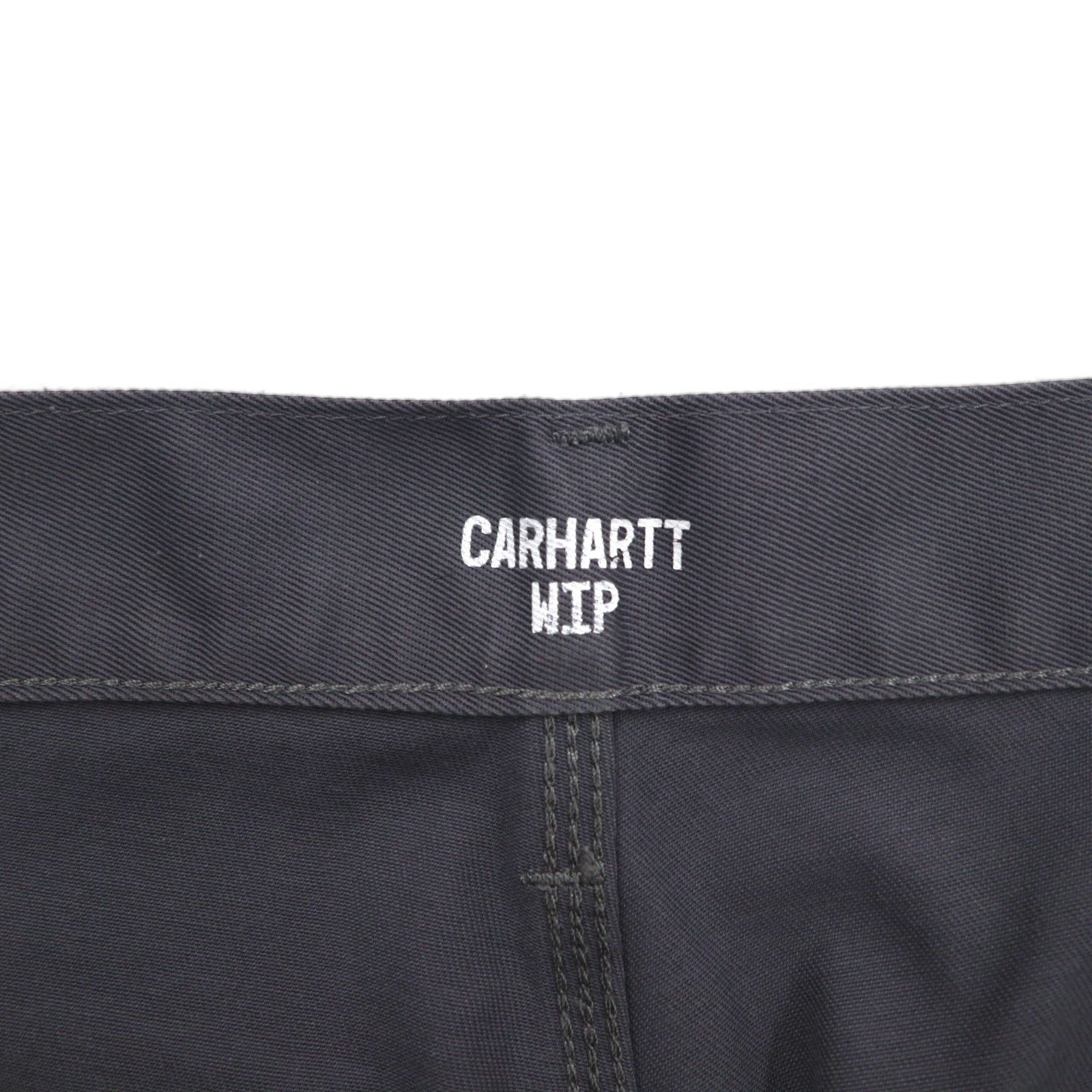 carhartt WIP タック チノパンツ ワークパンツ L グレー ポリエステル ABBOTT PANT I025813 プリーツ